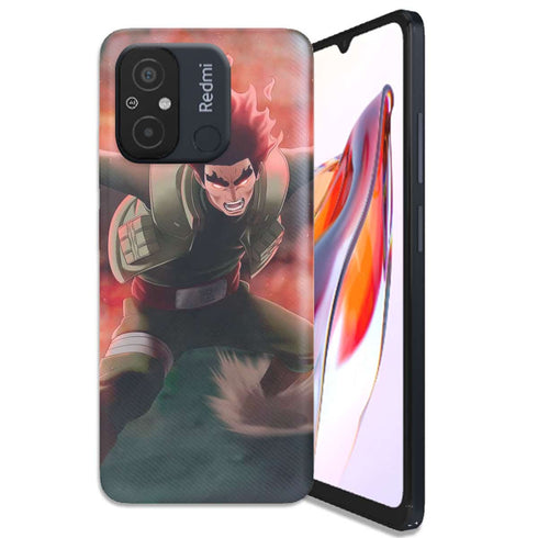 Coque Xiaomi Redmi 12C Naruto Gai Porte de la Mort