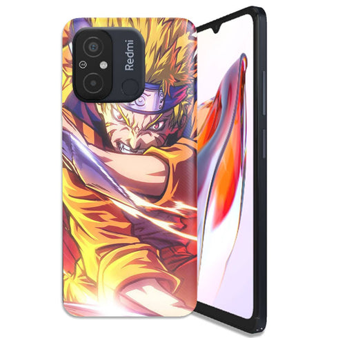 Coque Xiaomi Redmi 12C Naruto Influence de Kyubi
