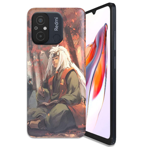 Coque Xiaomi Redmi 12C Naruto Jiraiya Memoires
