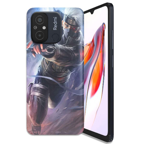 Coque Xiaomi Redmi 12C Naruto Kakashi Hatake Raikiri