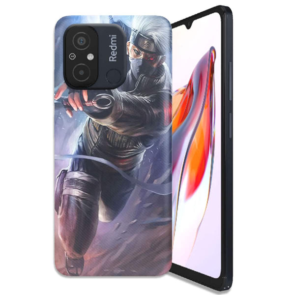 Coque Xiaomi Redmi 12C Naruto Kakashi Hatake Raikiri