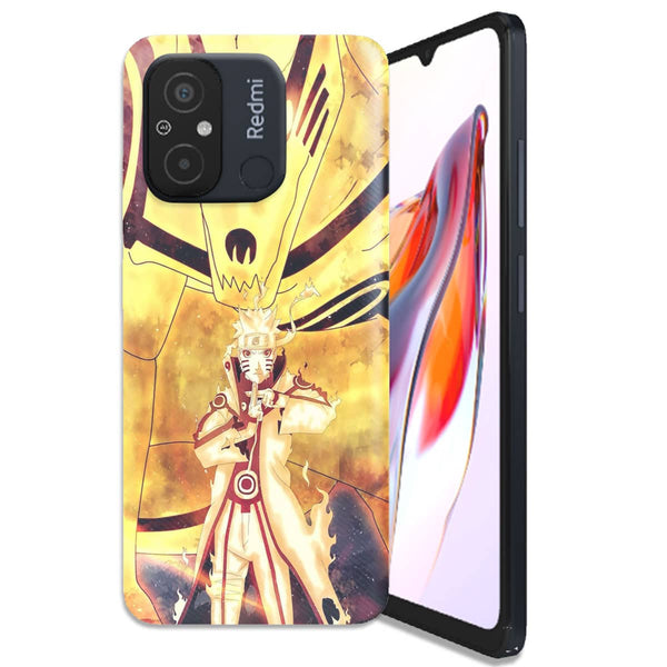 Coque Xiaomi Redmi 12C Naruto Kyubi Jaune