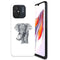 Coque Xiaomi Redmi 12C Noir dessin Blanc Elephant