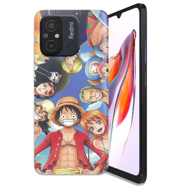 Coque Xiaomi Redmi 12C One Piece Pirate Team