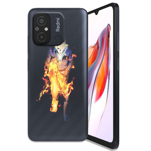 Coque Xiaomi Redmi 12C One Piece Sanji Jambe En Feu