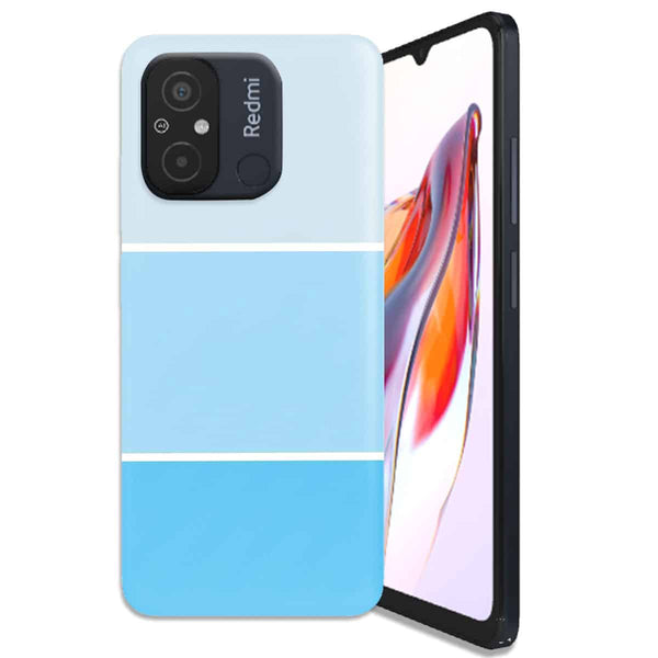 Coque Xiaomi Redmi 12C Pastel Bleu abstrait