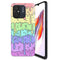 Coque de téléphone redmi 12C Pastel Kawaii Melting Rainbow Design