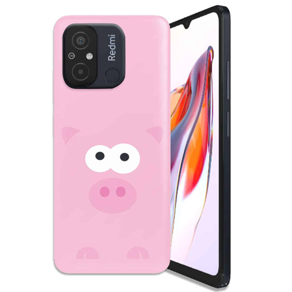 Coque Xiaomi Redmi 12C Pig Rosy