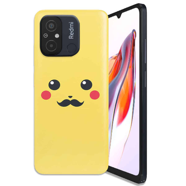 Coque Telephone Xiaomi Redmi 12C Pika Moustaches