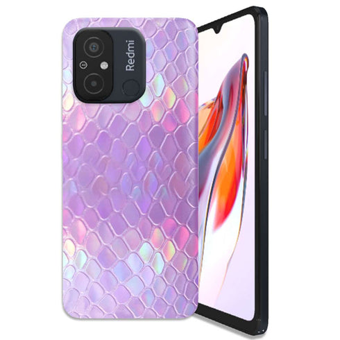 Coque Xiaomi 12C Serpent holographique