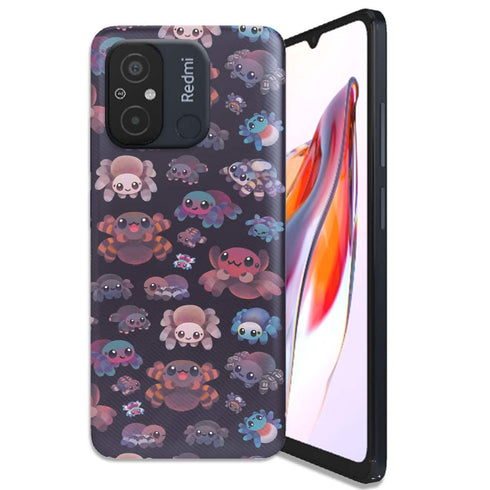 Coque Xiaomi Redmi 12C Tarentules Sombres