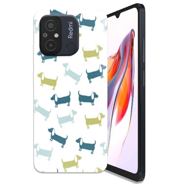 Coque Xiaomi Redmi 12C Teckel Folies