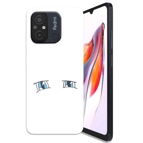 Coque Xiaomi Redmi 12C Yeux Bleus Manga