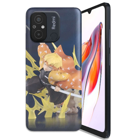 Coque Xiaomi Redmi 12C Zenitsu demon slayer