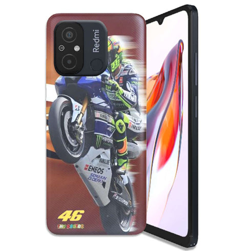 Coque Telephone Xiaomi Redmi 12C originale Fan de yamaha en feu vr46 doctors