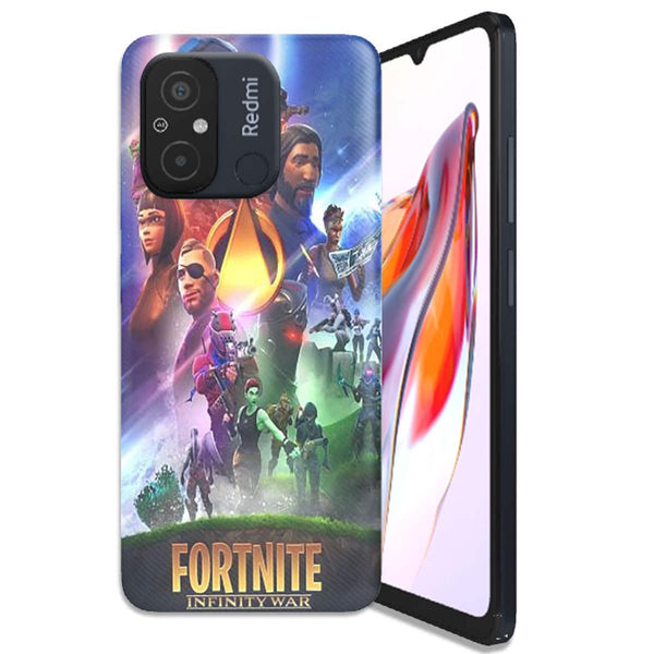 Coque Telephone Xiaomi Redmi 12C Fortnite Skin Omega infinity war