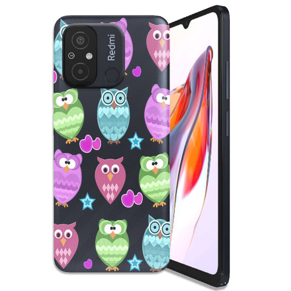 Coque Xiaomi Redmi 12C Funky owls