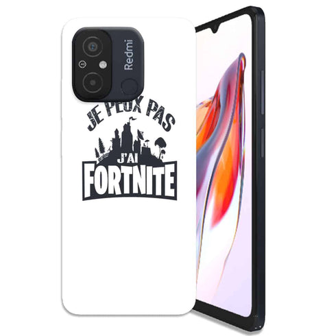 Coque smartphone Xiaomi 12C I Can't I Have Fortnite