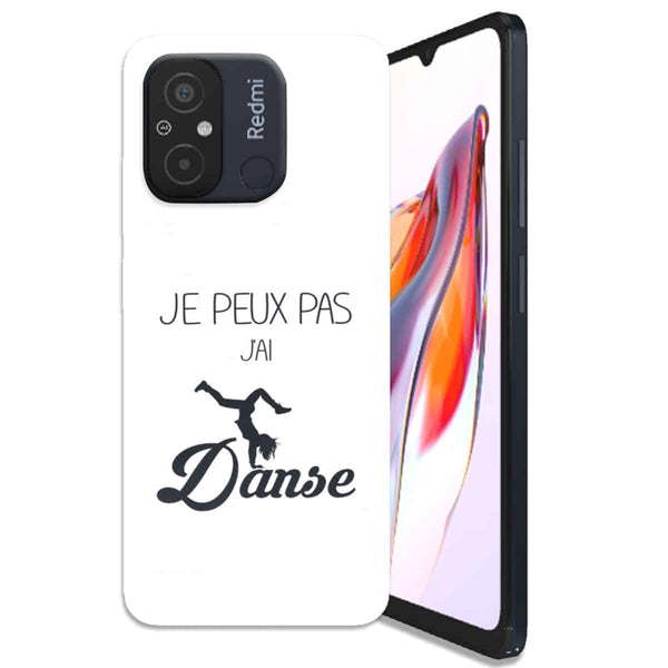 Coque Xiaomi Redmi 12C Je peux pas j'ai Danse