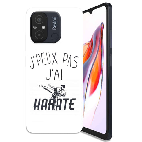 Coque Xiaomi Redmi 12C Je peux pas j'ai Karaté