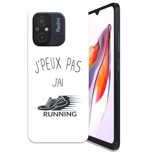 Coque Xiaomi Redmi 12C Je peux pas j'ai Running