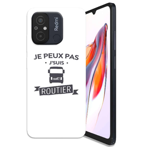 Coque Xiaomi Redmi 12C Je peux pas je suis routier