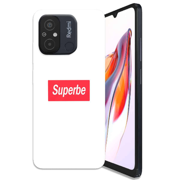 Coque Xiaomi 12C Message Humour Supreme Parody