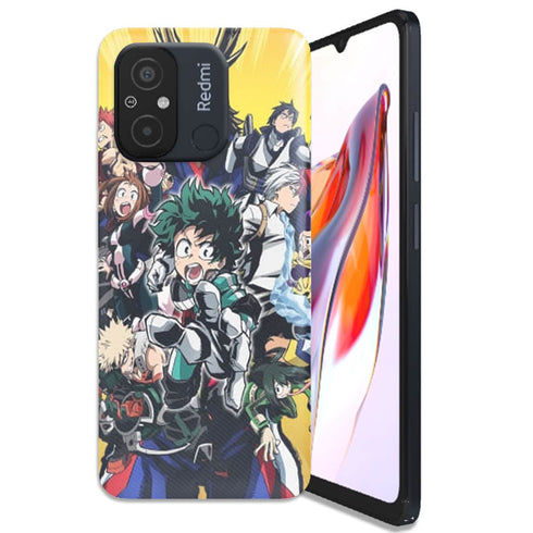 Coque Xiaomi Redmi 12C my hero academia izuku midoriya