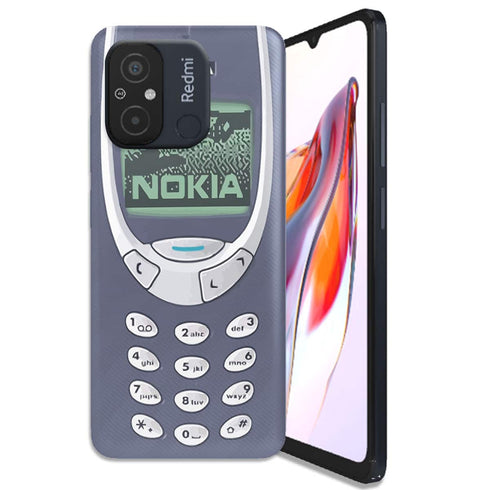 Coque Xiaomi 12C Nokia retro