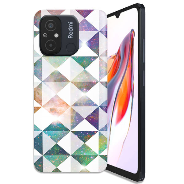 Coque Xiaomi Redmi 12C Space Diamonds abstract