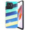 Coque Xiaomi Redmi 12C Striped colorful glitter