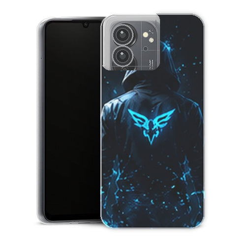Coque Xiaomi Redmi 13C Gaming Hoodie Bleu - coque gaming Redmi 13C