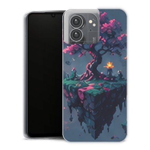 Coque Xiaomi Redmi 13C Gaming Ile Sakura Gaming - coque gaming Redmi 13C