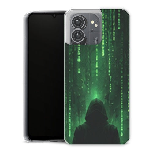 Coque Xiaomi Redmi 13C Gaming Matrix Vert - coque gaming Redmi 13C