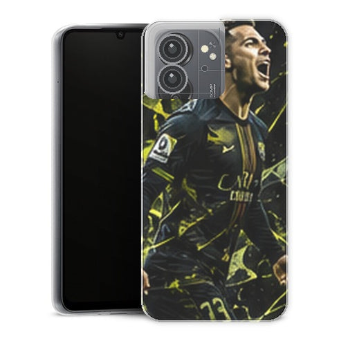 Coque Xiaomi Redmi 13C Gaming Celebration Neon Jaune - coque gaming Redmi 13C