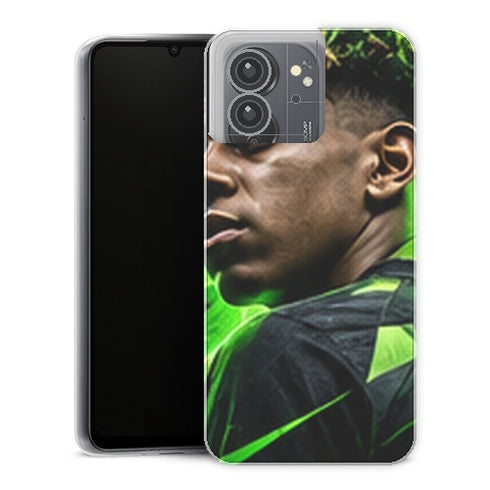 Coque Xiaomi Redmi 13C Gaming Portrait Neon Vert - coque gaming Redmi 13C
