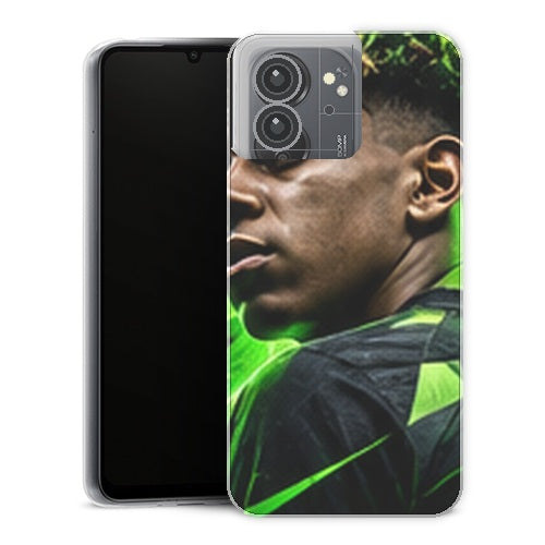 Coque Xiaomi Redmi 13C Gaming Portrait Neon Vert - coque gaming Redmi 13C