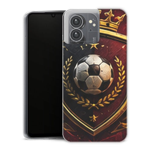 Coque Xiaomi Redmi 13C Gaming Blason Football Or - coque gaming Redmi 13C