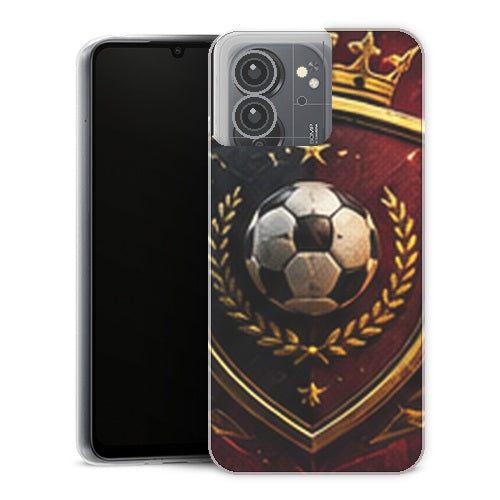 Coque Xiaomi Redmi 13C Gaming Blason Football Or - coque gaming Redmi 13C