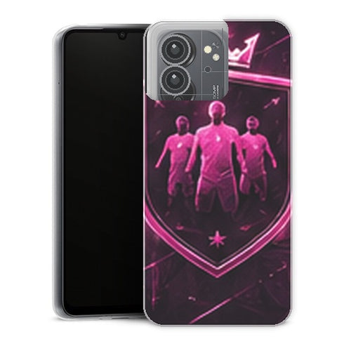 Coque Xiaomi Redmi 13C Gaming Blason Rose - coque gaming Redmi 13C