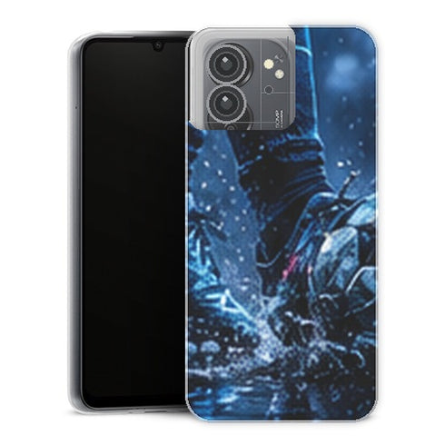 Coque Xiaomi Redmi 13C Gaming Ballon Pluie Bleue - coque gaming Redmi 13C