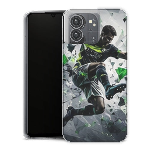 Coque Xiaomi Redmi 13C Gaming Joueur Vert Action - coque gaming Redmi 13C