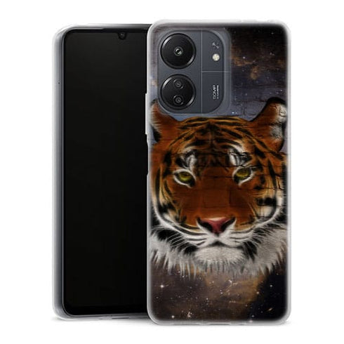 Coque Xiaomi Redmi 13C Abstract Tiger