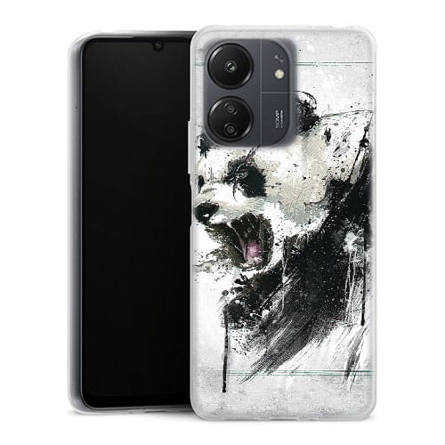 Coque Xiaomi Redmi 13C Angry Panda