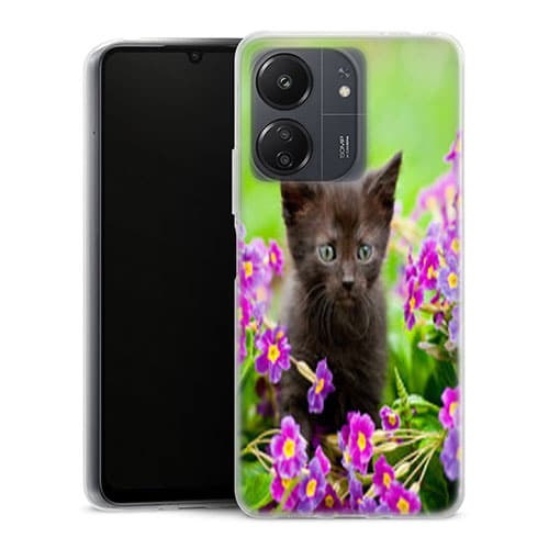 Coque Xiaomi Redmi 13C Bebe Chaton Mignon