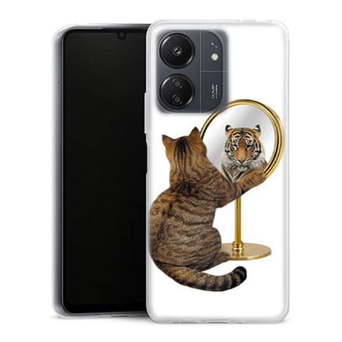 Coque Xiaomi Redmi 13C Chat Tigre