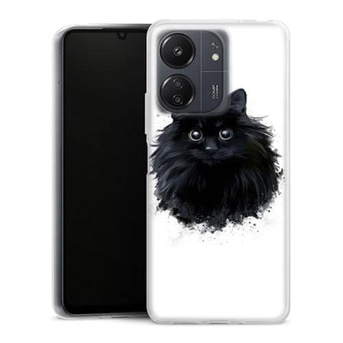 Coque Xiaomi Redmi 13C Chat Noir