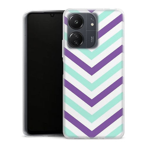 Coque Xiaomi Redmi 13C Milka Chevrons