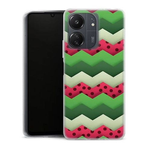 Coque Xiaomi Redmi 13C Pasteque Summer Chevrons