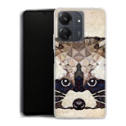 Coque Xiaomi Redmi 13C Cute Racoon